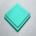 Green transparent 5mm solid panel polycarbonate